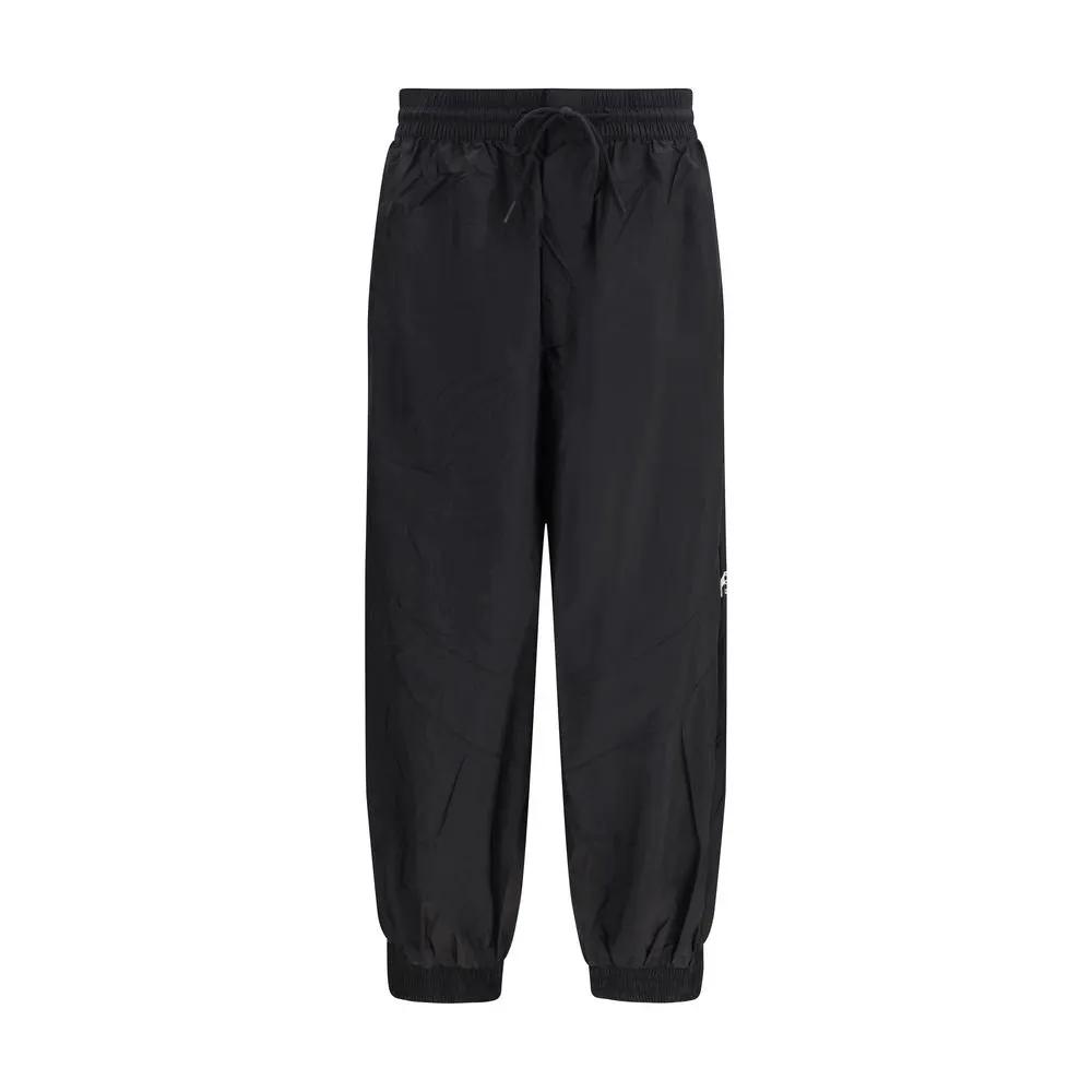 Pantalon en nylon noir pour homme – Pantalon de designer Y-3 Technical Three Stripe