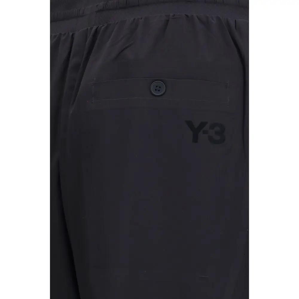 Bermuda Y-3 en polyester noir