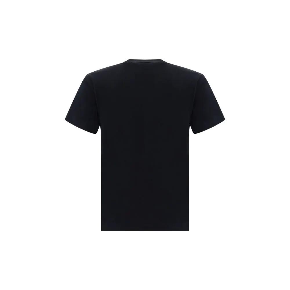 T-shirt noir en coton Comme Des Garçons Play