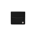 Portefeuille en cuir noir Calvin Klein Jeans