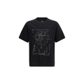 Rick Owens Black Cotton T-Shirt