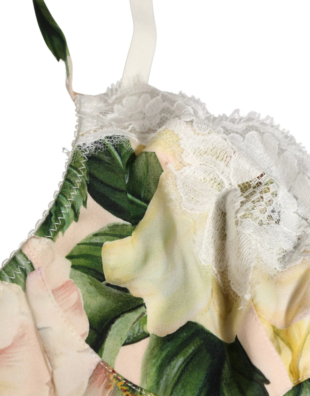 Soutien-gorge Dolce & Gabbana à bonnets souples imprimé floral multicolore
