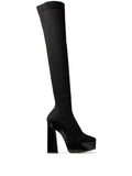 Women’s Black Over-the-Knee Boots – Jimmy Choo Gio 140 Stretch Boots