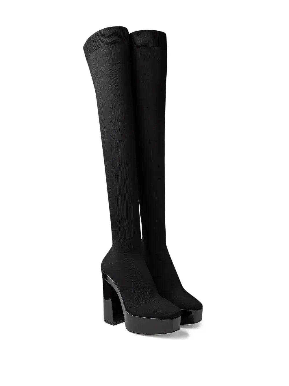 Women’s Black Over-the-Knee Boots – Jimmy Choo Gio 140 Stretch Boots
