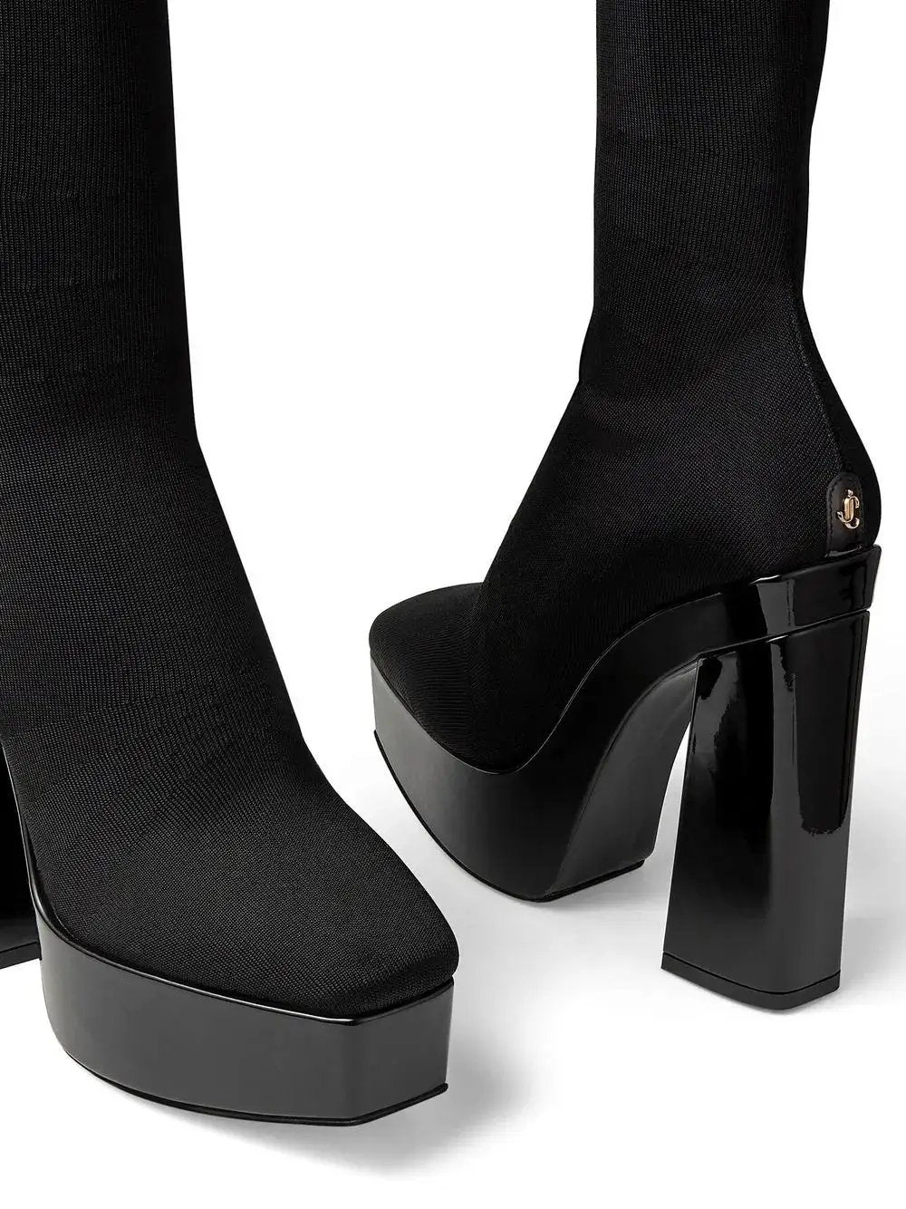 Women’s Black Over-the-Knee Boots – Jimmy Choo Gio 140 Stretch Boots