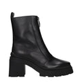 Bottines en cuir noir pour femme – Bottines à effet vieilli Eugenie 80 de Jimmy Choo
