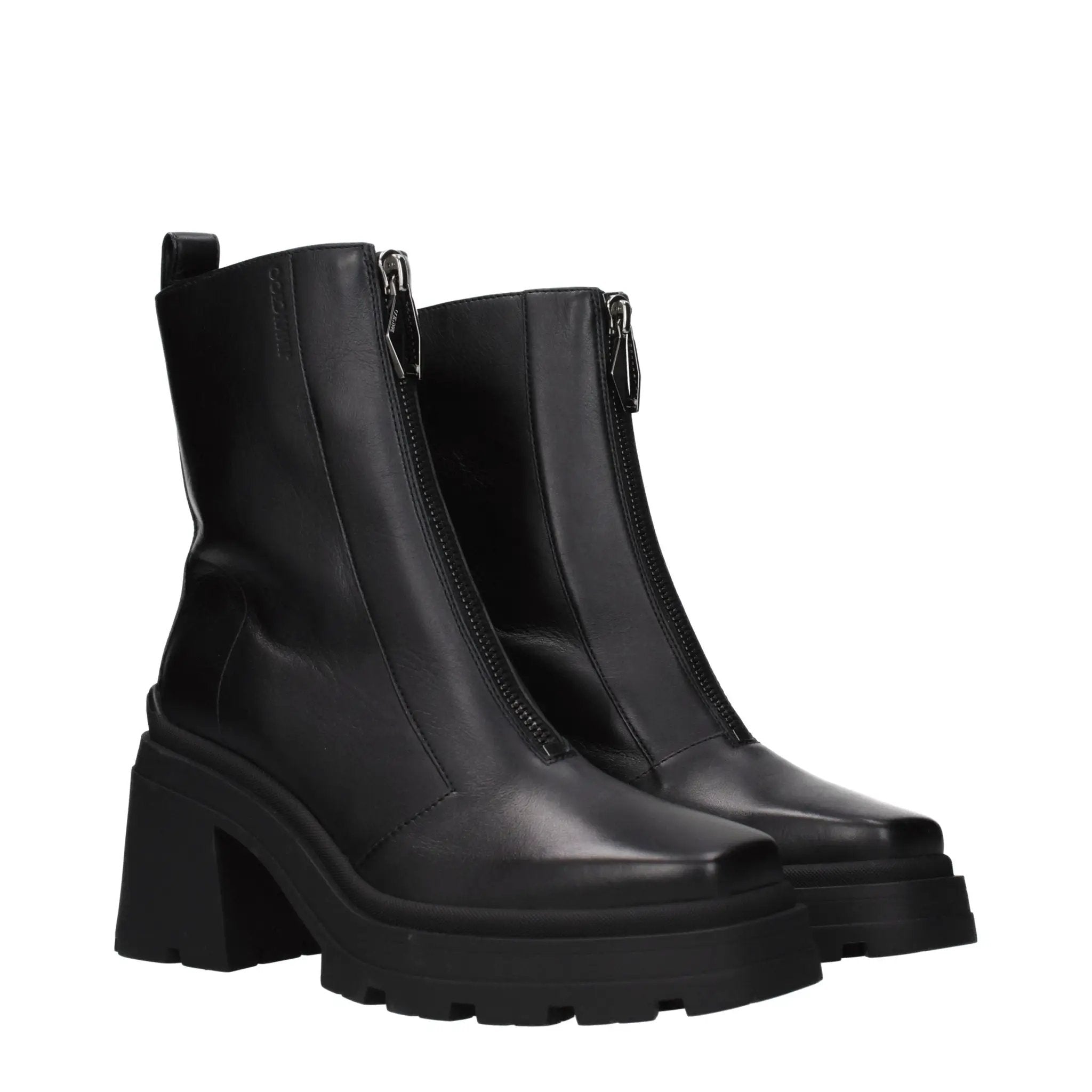 Bottines en cuir noir pour femme – Bottines à effet vieilli Eugenie 80 de Jimmy Choo
