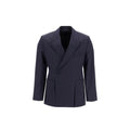 Blazer bleu en laine vierge homme – Dior veste élégante un bouton