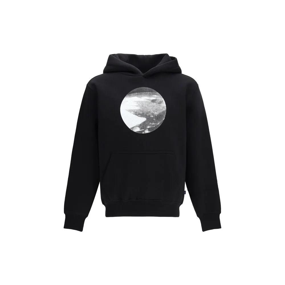 Sweat à capuche noir pour homme – Sweat-shirt Alpha Industries imprimé désert PE26