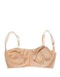 Soutien-gorge balconnet Dolce & Gabbana beige semi-rembourré à armatures