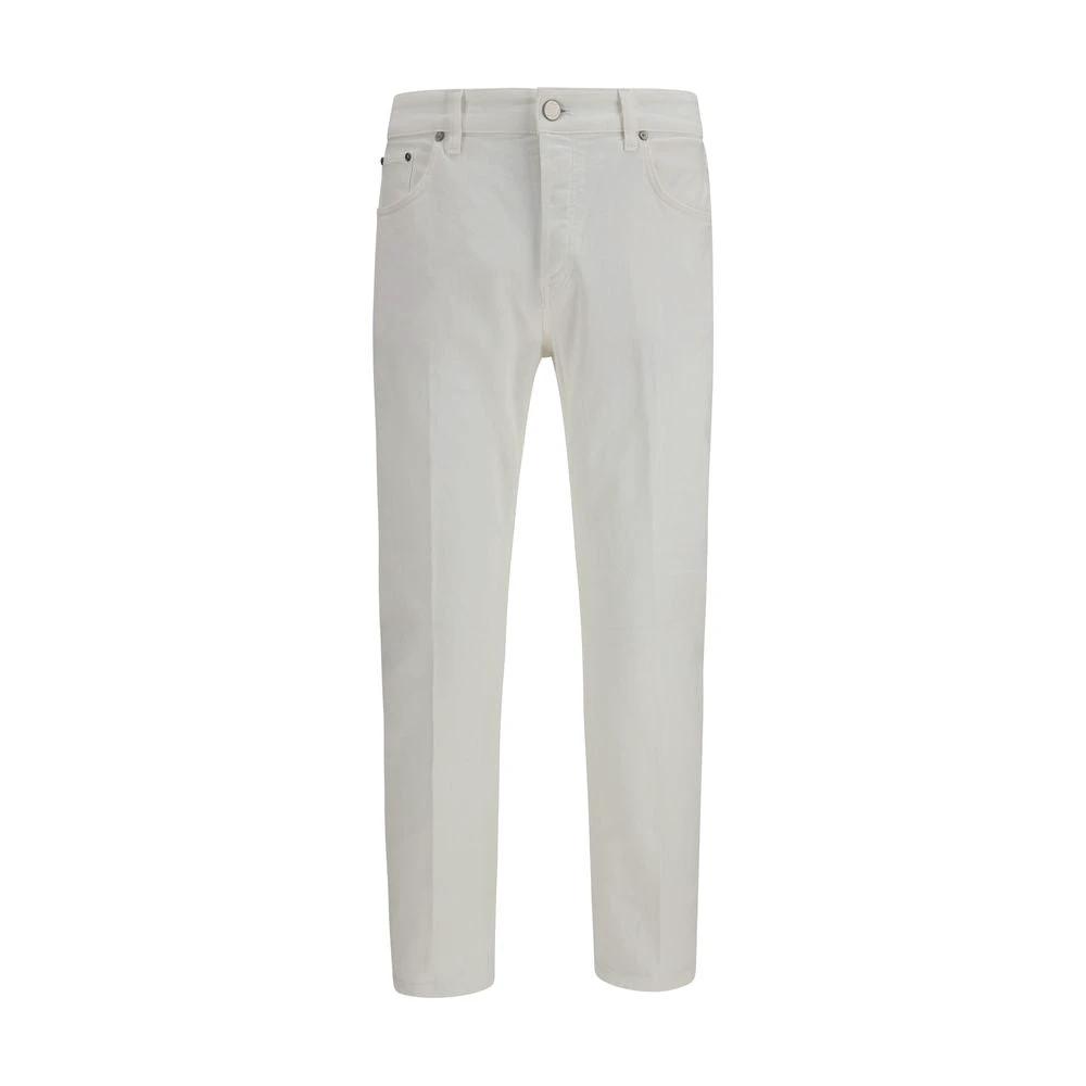 PT Torino Jean fuselé en coton blanc