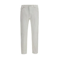 PT Torino Jean fuselé en coton blanc