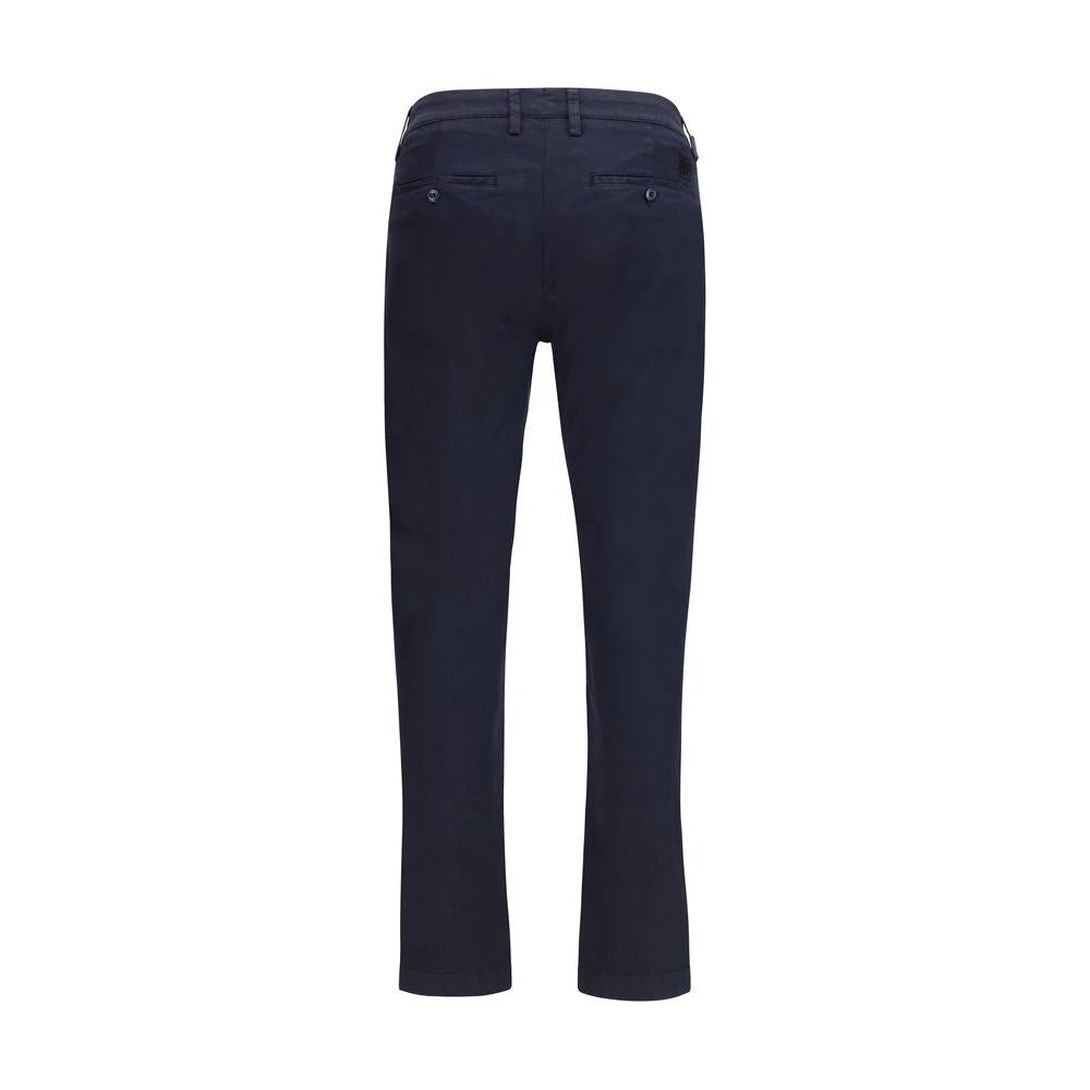 Men’s Blue Cotton Chino Pants – Jacob Cohën Bobby Slim Fit Trousers SS26