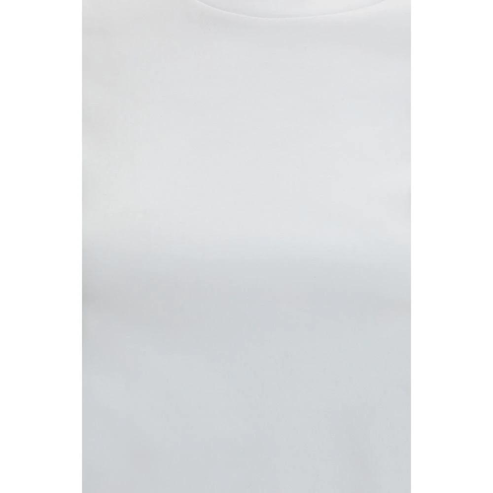 Max Mara Pure White Cotton T-Shirt