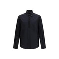 Men’s Black Cotton Shirt – Dolce & Gabbana Logo Pocket Designer Shirt SS26