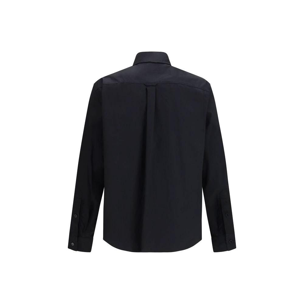 Men’s Black Cotton Shirt – Dolce & Gabbana Logo Pocket Designer Shirt SS26