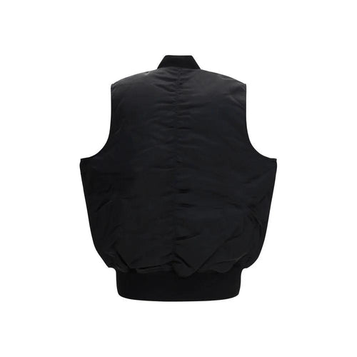 ALPHA INDUSTRIES Blousons Et Manteaux Noirs En Nylon