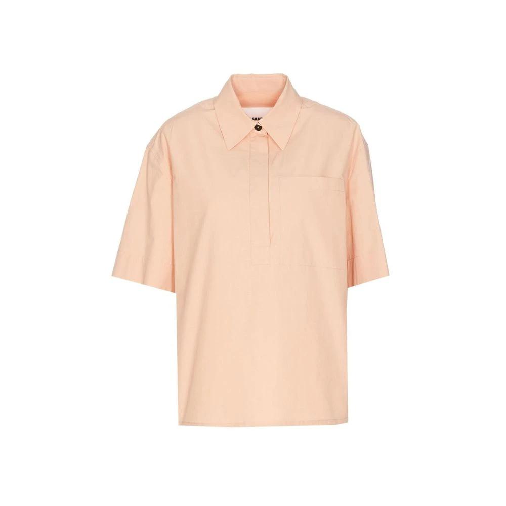 Chemise multicolore en coton femme – Jil Sander chemise élégante minimaliste