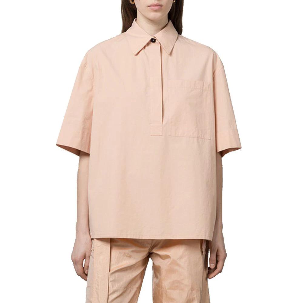 Chemise multicolore en coton femme – Jil Sander chemise élégante minimaliste
