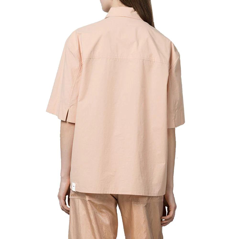 Chemise multicolore en coton femme – Jil Sander chemise élégante minimaliste