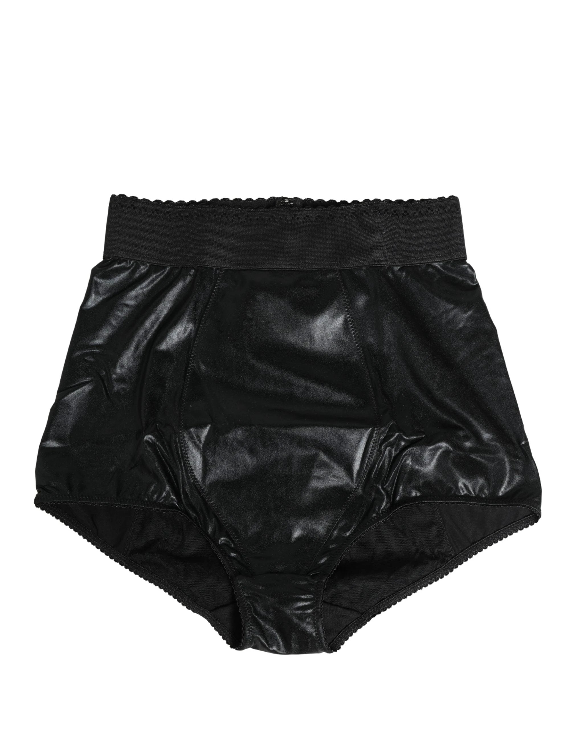 Culotte gainante taille haute noire Dolce & Gabbana