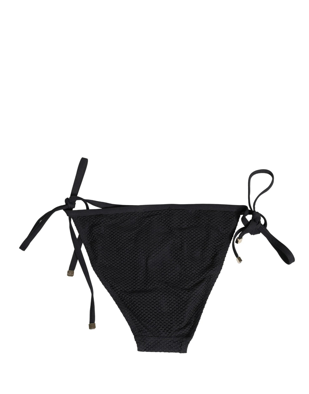 Maillot de bain bas de bikini Dolce & Gabbana noir à nouer sur les côtés