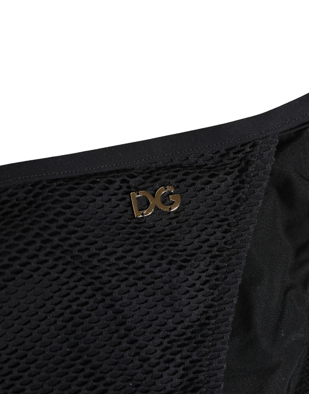 Maillot de bain bas de bikini Dolce & Gabbana noir à nouer sur les côtés