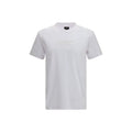 Men’s White Cotton T-Shirt – Fendi FF Selleria Logo Embroidered Tee SS26