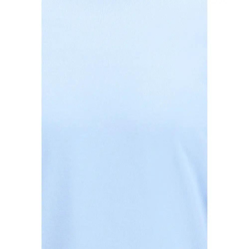 Sweat-shirt en coton bleu pour homme – Prada Logo en maille à manches courtes PE26