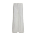 Jean en coton blanc Mother Denim