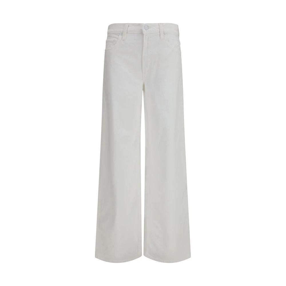 Jean en coton blanc Mother Denim