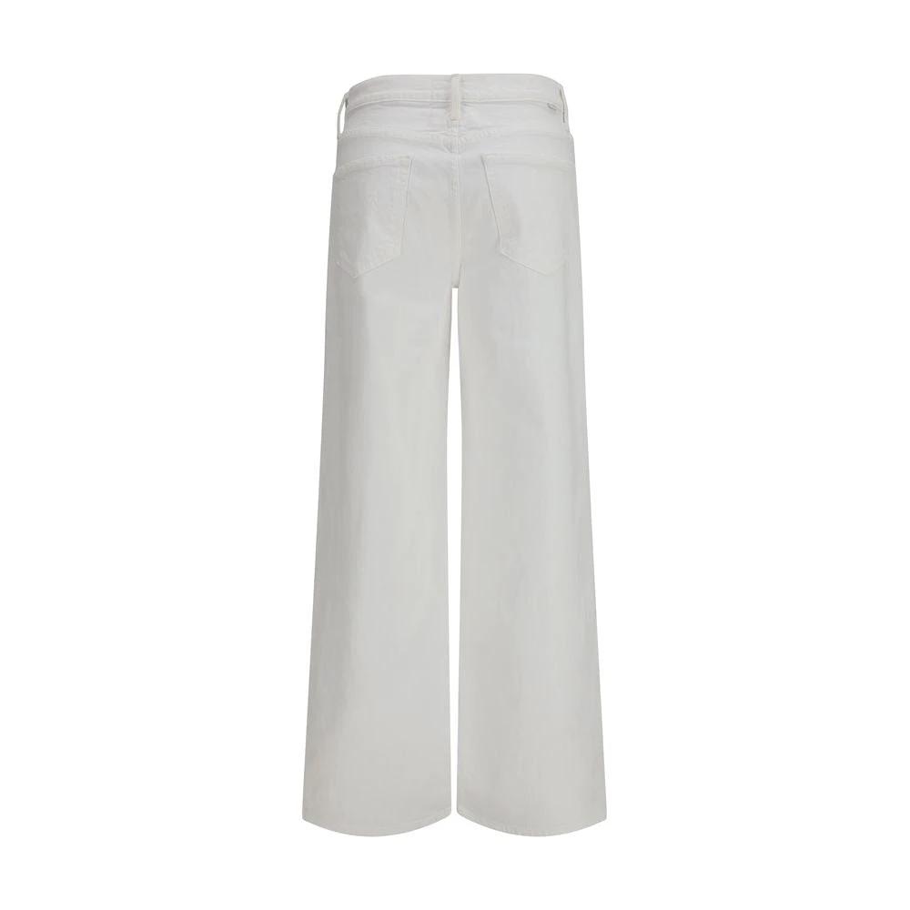 Jean en coton blanc Mother Denim