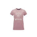 Women’s Multicolor Cotton T-Shirt – Prada Slim Fit Logo Designer Tee Made in Italy