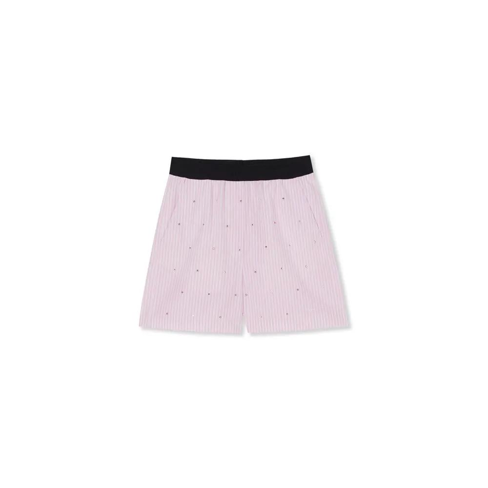 Short en coton multicolore MSGM