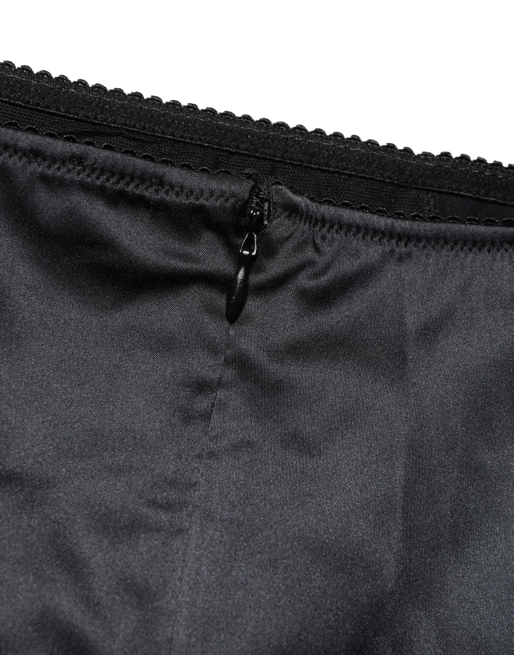 Culotte gainante taille haute Dolce & Gabbana en soie mélangée noire