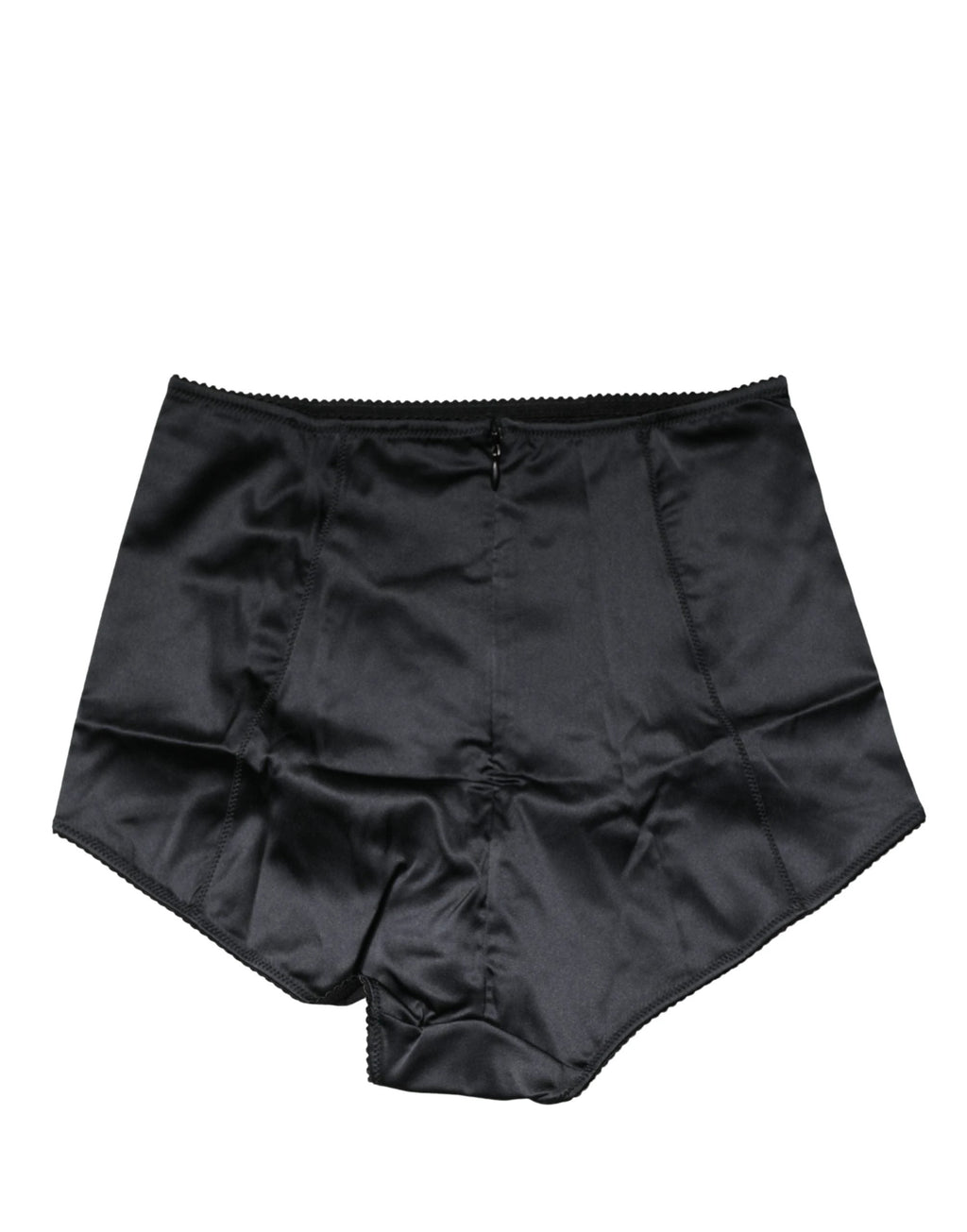 Culotte gainante taille haute Dolce & Gabbana en soie mélangée noire