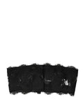 Soutien-gorge bandeau en dentelle noire Dolce & Gabbana, type bustier