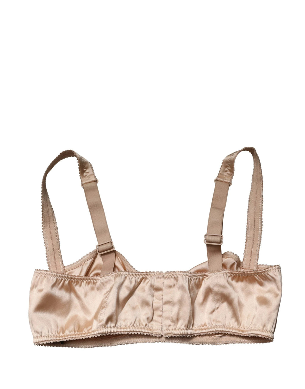 Dolce & Gabbana Beige Semi-Pad Underwire Balconette Bra Underwear