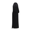 Robe décontractée en viscose noire Max Mara