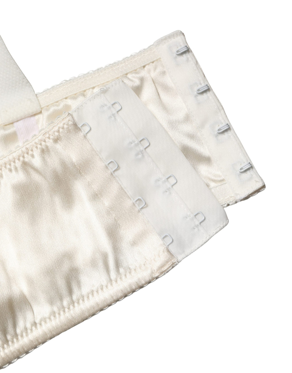 Soutien-gorge balconnet semi-rembourré à armatures Dolce & Gabbana blanc cassé Lingerie