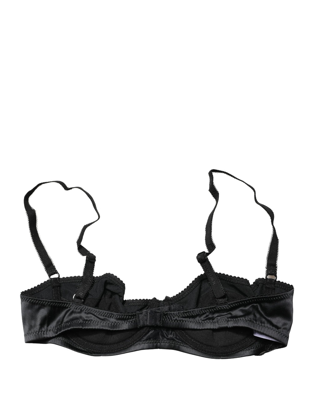 Soutien-gorge balconnet Dolce & Gabbana noir, semi-rembourré, à armatures