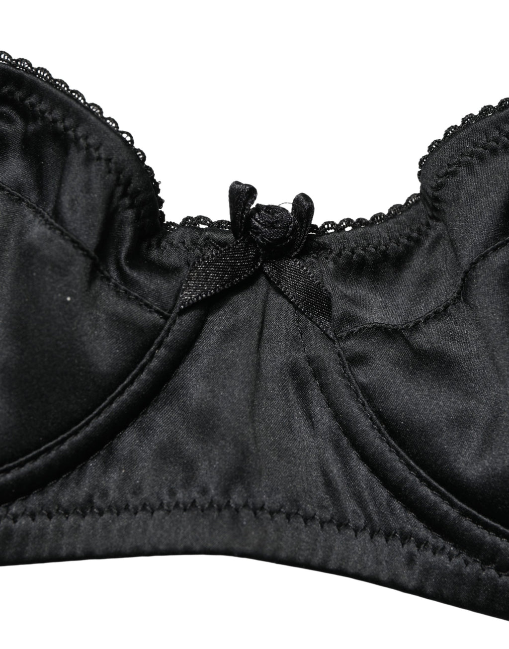 Soutien-gorge balconnet Dolce & Gabbana noir, semi-rembourré, à armatures