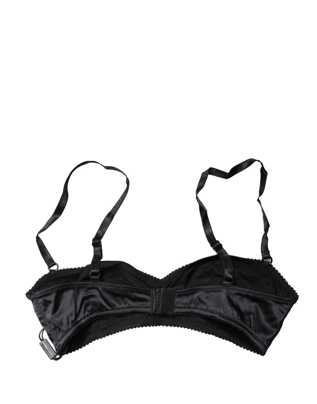 Soutien-gorge balconnet Dolce & Gabbana noir, rembourrage léger, avec armatures