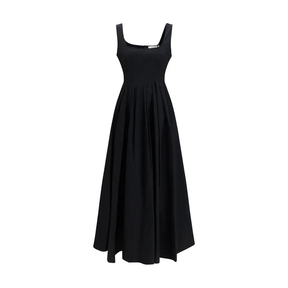 Robe décontractée Max Mara en coton noir