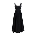 Robe décontractée Max Mara en coton noir