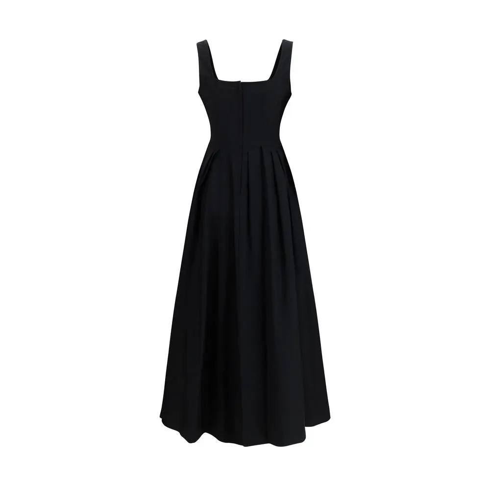 Robe décontractée Max Mara en coton noir