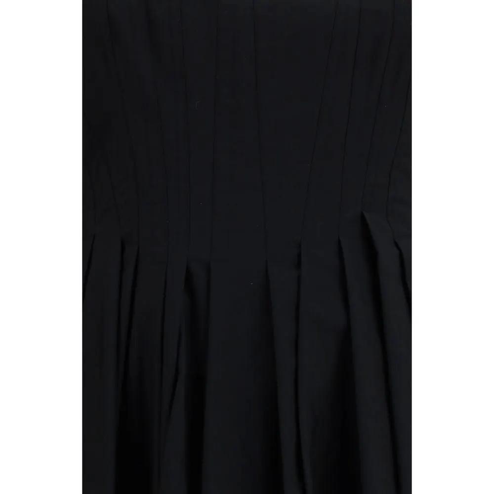 Robe décontractée Max Mara en coton noir