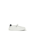 Miu Miu Ballerines en Cuir de Veau Blanc