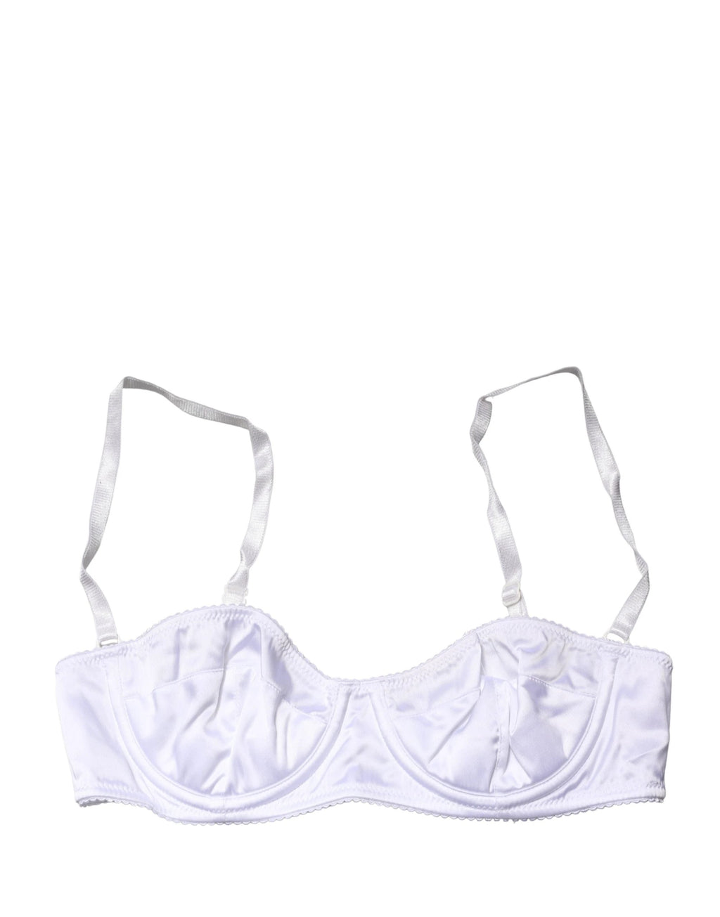 Soutien-gorge balconnet armaturé semi-rembourré blanc Dolce & Gabbana