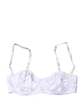 Soutien-gorge balconnet armaturé semi-rembourré blanc Dolce & Gabbana